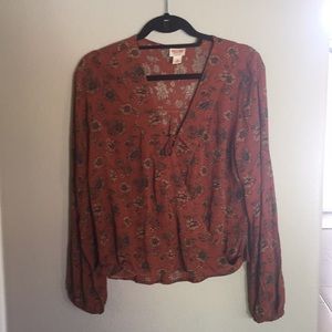 Mossimo Sunflower blouse